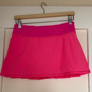 Lululemon pink tennis skirt